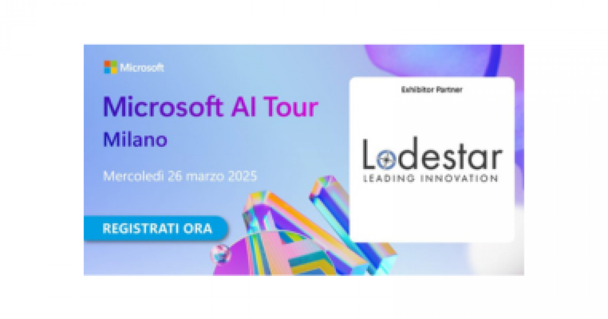 Microsoft AI Tour 2025 Lodestar sarร Exhibitor Partner